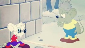 белый мышонок из кота леопольда