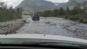 Хибины, дорога на водопад Красивый