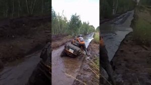 Stels guepard, грязь, квадроцикл