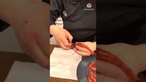 Икра креветок карабинерос. Деликатесные морепродукты.