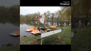 Обзор. Кемпинг кухня стол, model T.  Camping kitchen box, туристическая кухня