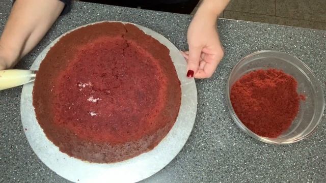 Торт красный бархат, не думала что он так просто делается,Очень вкусный бисквит,Кулинарим с Татьяно
