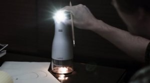  LED лампа работающая от свечи