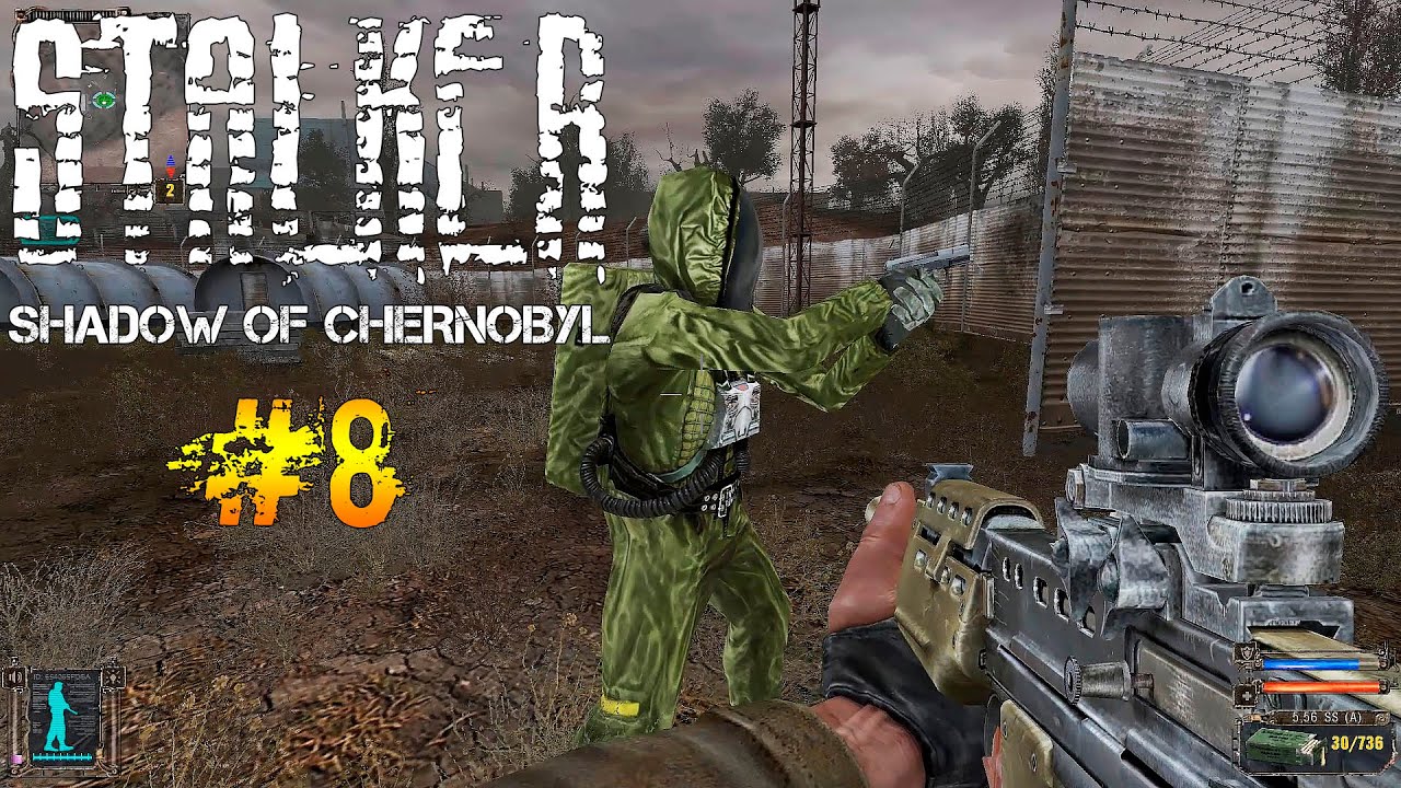 S.T.A.L.K.E.R. - Тень Чернобыля Прохождение #8 ► Дикая Территория - Помощь Ученым