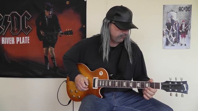 AC/DC - Big Gun cover by RhythmGuitarX смотреть онлайн