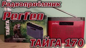 Радиоприёмник с mp3 плеером Perfeo Тайга 170 - распаковка и тестирование.