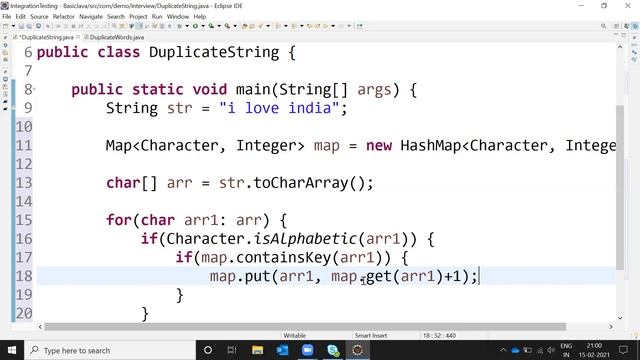 How to find duplicate char count in given string using java смотреть онлайн