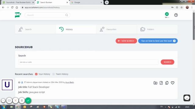 Set Boolean Search automatically | US_IT_Recruiting | Social Talent |  US_Staffing | Boolean search