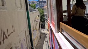 ?? Riding LISBON’s Famous Lavra Funicular (Elevador do Lavra) | Portugal | 4K HDR 60fps
