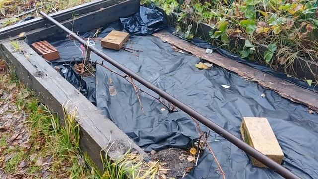 Укрытие винограда на зиму. Самый простой способ. смотреть онлайн