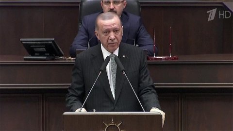 Президент Турции Реджеп Тайип Эрдоган официально выдвинут на новый срок