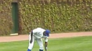 Alfonso Soriano Playing Catch at Wrigley