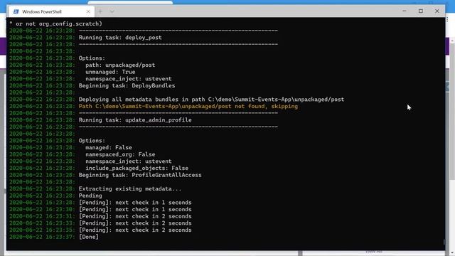 Creating a Scratch org of Summit Events Using CumulusCI смотреть онлайн