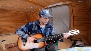 Дельта блюз на Кунгурской гитаре