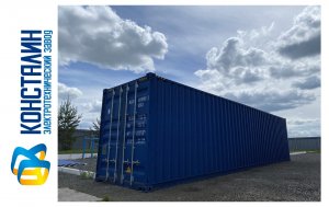 Трансформаторная подстанция на базе морского контейнера 40 футов