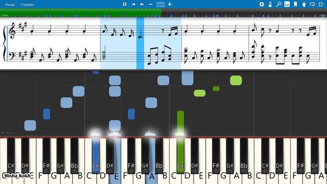 DECO 27 - 人質交換 feat. 初音ミク [Piano Tutorial | Sheets | MIDI] Synthesia смотреть онлайн