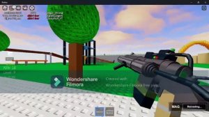 Я играю в Totally Accurate Gun Simulator - Roblox