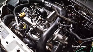 Неустойчивая работа на холостых из-за разбитого двух-массового маховика. Opel Combo 1.7d, Z17DTH