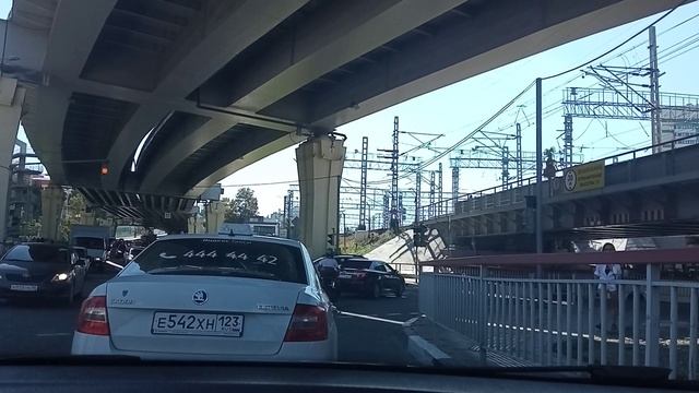 Сочинские дороги глазами таксиста. Путь от улицы Пионерская до Района Мамайка Сочи