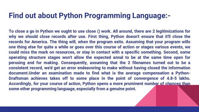 Best Python Training Institute In Gurgaon 2022