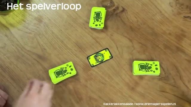 Kakkerlakkensalade Speluitleg - 999 Games смотреть онлайн