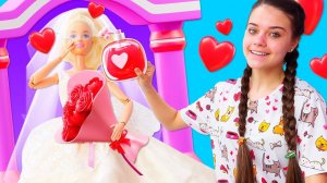 Кукла Барби выходит замуж! Игры одевалки в видео для девочек с Barbie