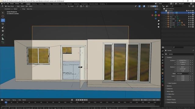 Blender how to move camera with WASD keys, fly/walk navigation смотреть онлайн