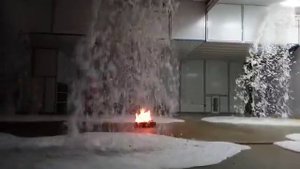 Испытание пенного пожаротушения пеной высокой кратности 29 июля 2020 г.