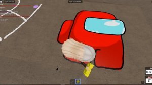 amogus in ROBLOX Spray Paint....