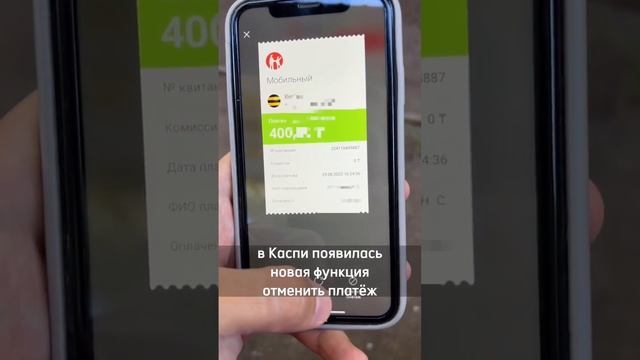 А вообще функция удобная, если случайно оплатил не на тот телефон ?? #каспи #kaspi #казахстан смотреть онлайн