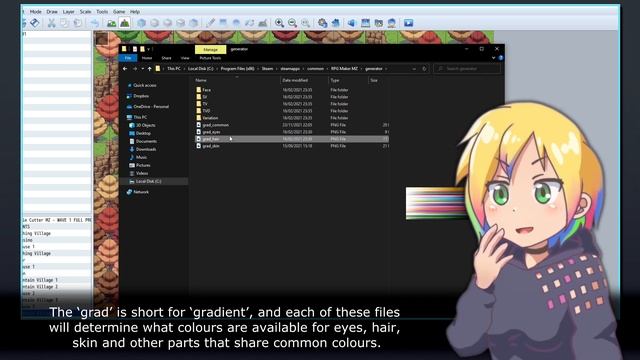 How to Add Custom Colours to the Character Generator // RPG Maker MZ In 100 Seconds смотреть онлайн
