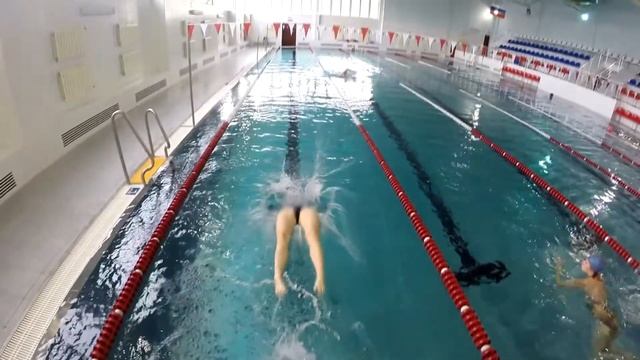 Старт на спине. Плавание. смотреть онлайн