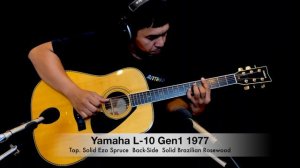 yamaha L-10 Gen 1 All Sold Brazilian Rosewood