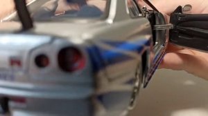 ОБЗОР на NISSAN SKYLINE GT-R {BNR34} из фильма (FAST & FURIOUS)