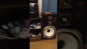 Fisher st-832 floor speakers with pioneer vsx 405 stereo receiver