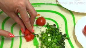 Курица Помидор Сыр Салат, Рецепт для лентяев, Шаповаловы на кухне