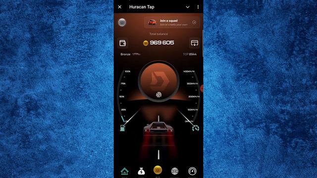 Новая топовая игра Huracan Tap – Инструкция