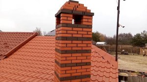 Как сделать,колпак на кирпичную трубу,самый простой способ.