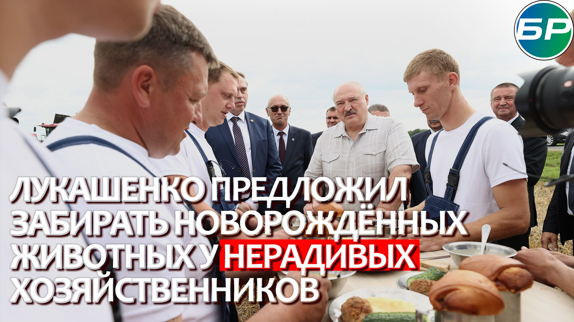 Именем революции: Лукашенко предложил забирать новорождённых животных у нерадивых хозяйственников