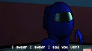 (SFM-Among Us) I Saw You Vent Animation Song Created By: GatoPaint