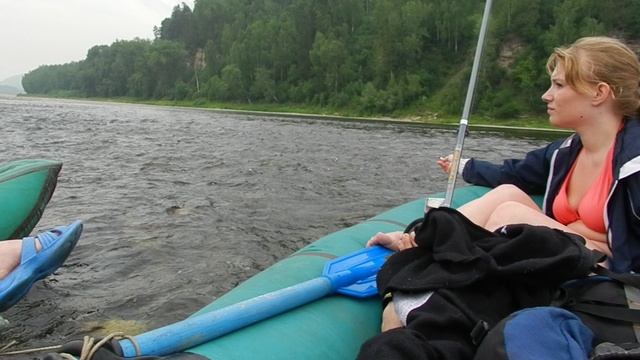 Отдых сплавом по Томи.
