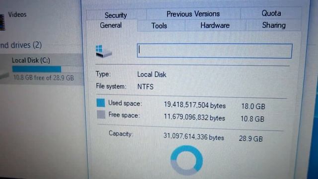 Windows 10 on the smallest SSD (32GB) смотреть онлайн