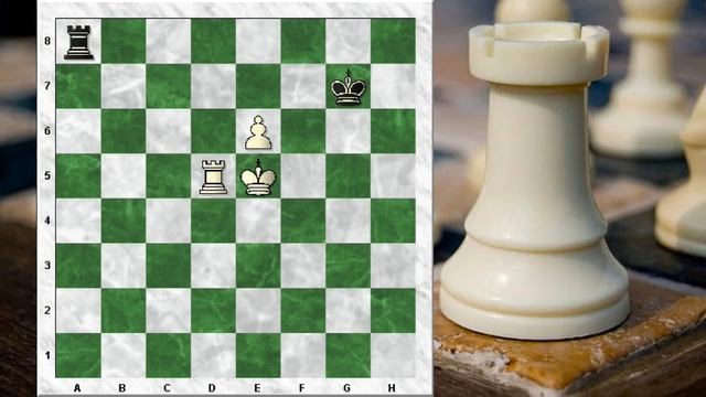 Урок 3 Ладейный эндшпиль Пешка на 6 горизонтали Чёрный король отрезан от пешки смотреть онлайн