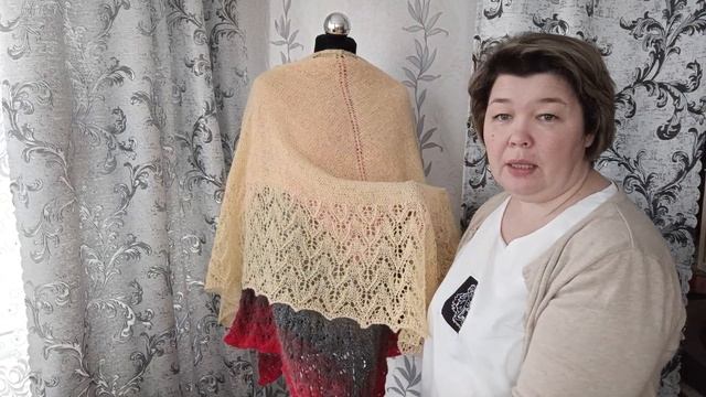 Итоги "Шалемания, Зима"  #шалемания_зима #вязание #идеивязания