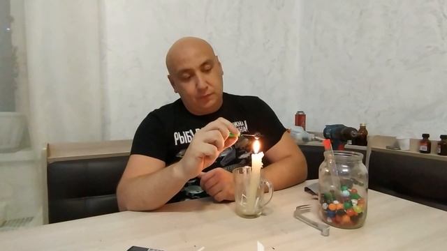 Четки из одноразовой посуды с крестиком!
