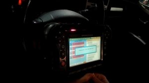 Kia Sportage II.  Диагностика двигателя на оборудовании CARMAN SCAN.