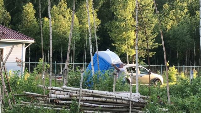 С нуля. Освоение участка. Дни 13й, 14й и 15й. смотреть онлайн