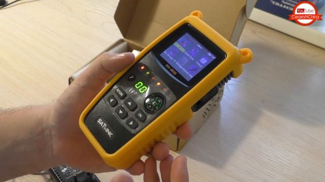 SatLink WS-6933 dvb-s2 Прибор для настройки спутниковых антенн смотреть онлайн