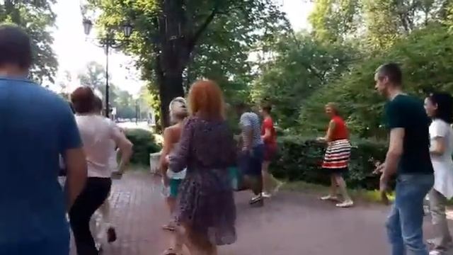 Опен эйр Гатчина 2018 Мастер класс по Сальсе смотреть онлайн