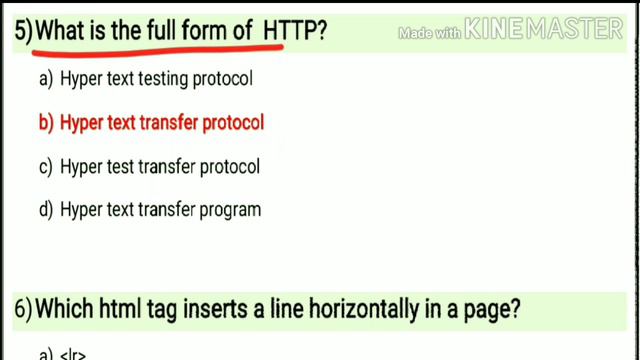 HTML MOST IMPORTANT MCQ SERIES:-Level#1/MCQ of HTML for copa, CSA and all competitive exams.